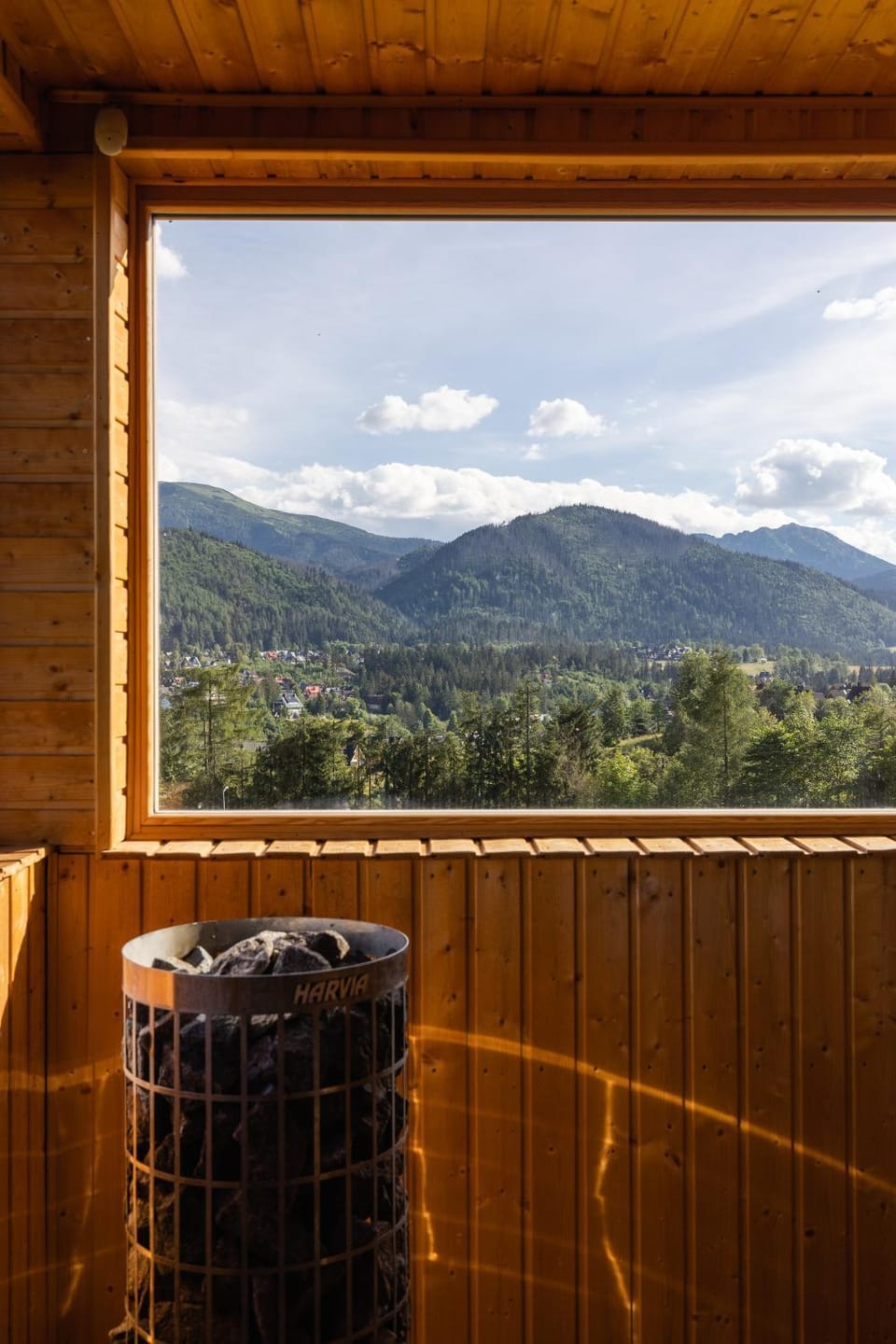 Property building, Sauna, Mountain view