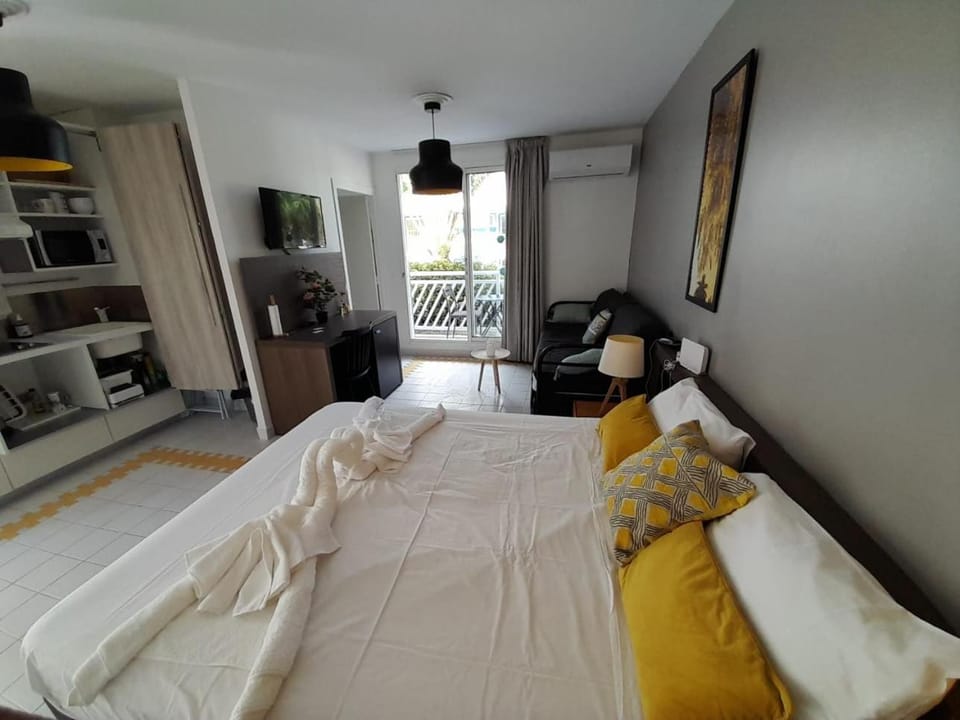 Studio 25 m Manganao Joela 4 personnes avec machine a laver Hotel in Grande-Terre, Guadeloupe