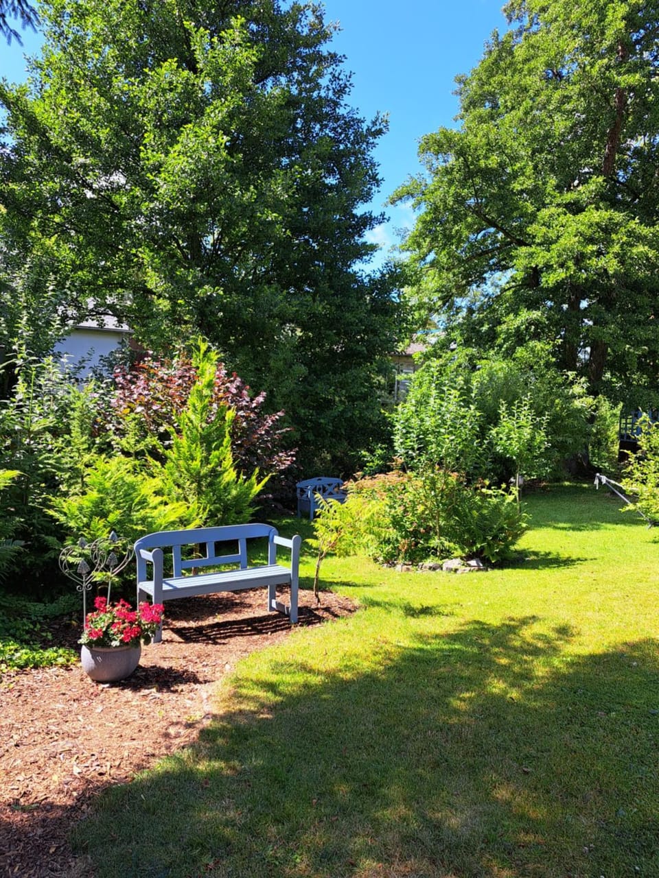 Spring, Garden, Garden view