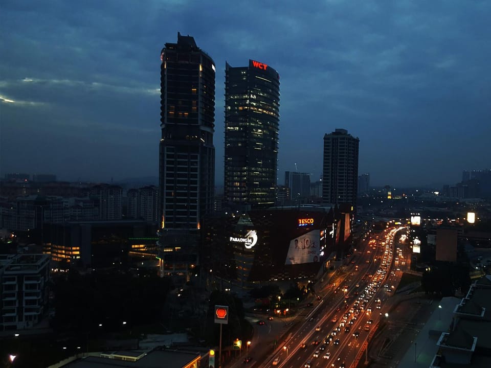 Night, City view