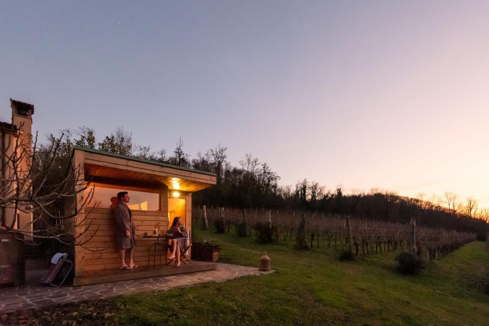 Sauna, Sunset