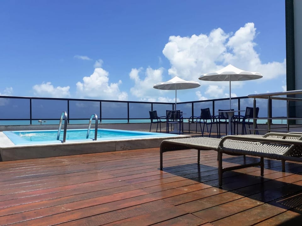 Balcony/Terrace, Sea view, Swimming pool