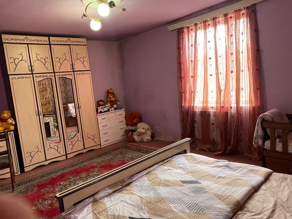 Bed, Photo of the whole room, Bedroom, wardrobe