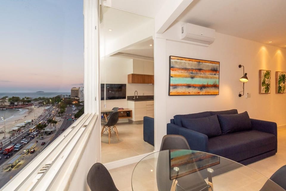 Seafront studio in Copacabana | A 3806/1203 Apartment in Rio de Janeiro