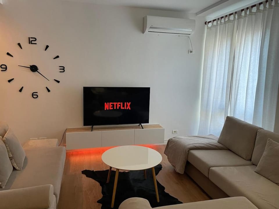 Communal lounge/ TV room, TV and multimedia, Living room, Seating area, Evening entertainment, air conditioner