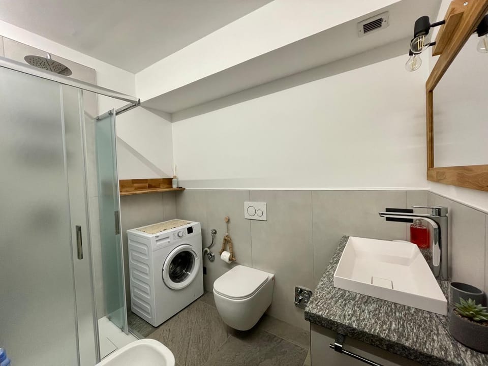 Toilet, Bathroom, washing machine