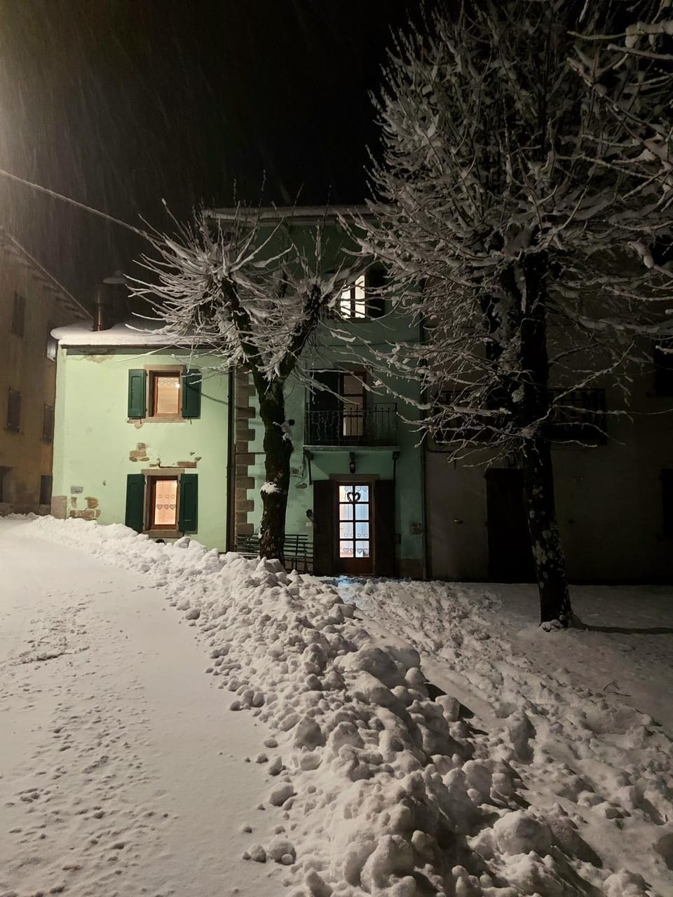 Property building, Winter