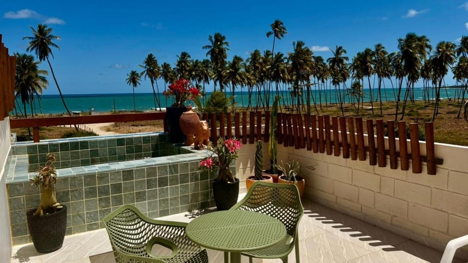 View (from property/room), Balcony/Terrace, Beach, Sea view