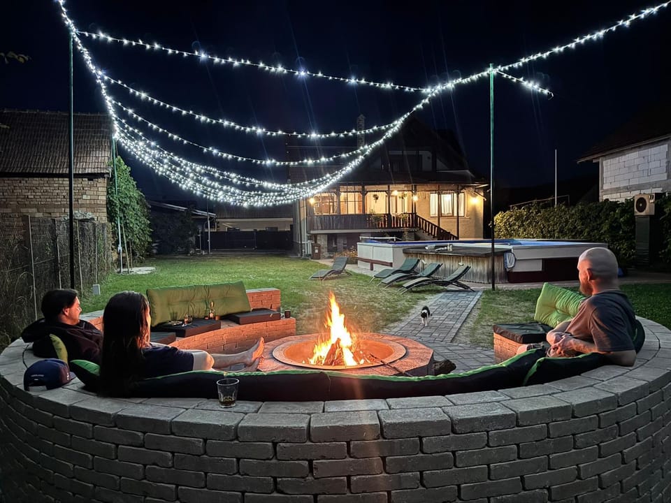 Night, Natural landscape, Guests