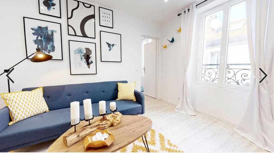 40 m2 # Design # plein centre # BESTOFBLO Apartment in Fontainebleau