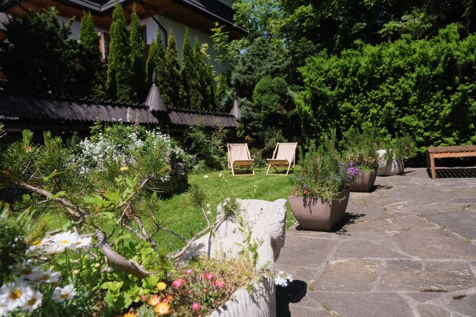 Spring, Day, Garden, Garden view