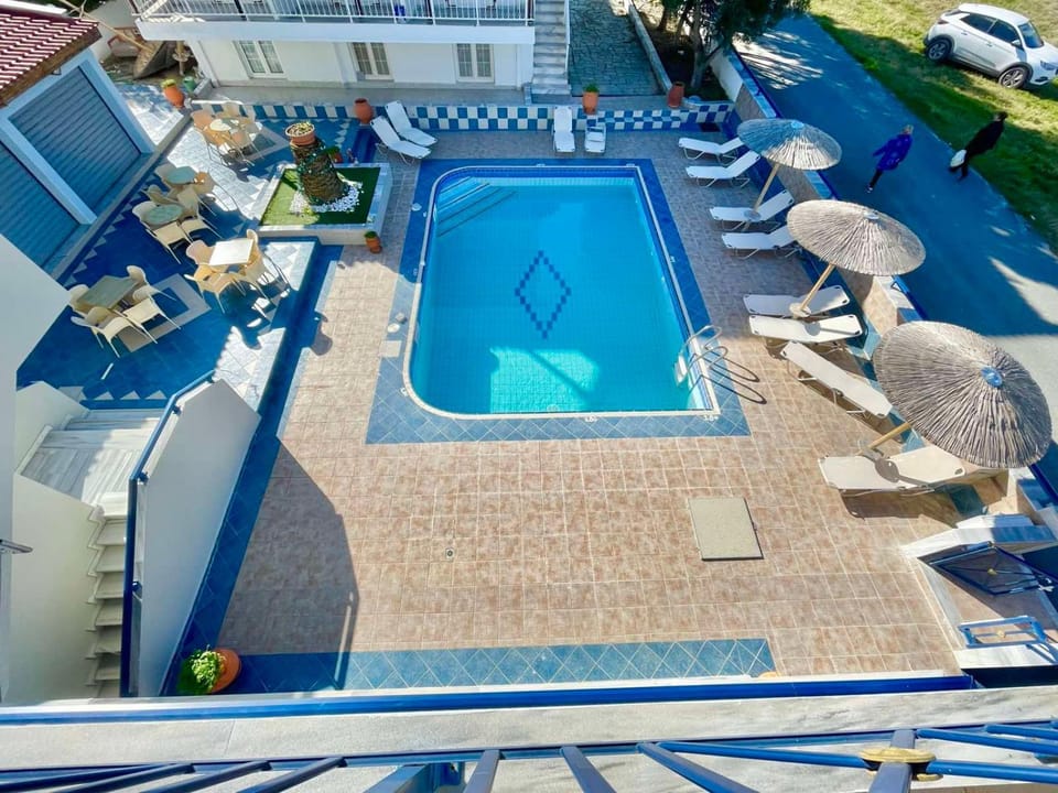 Bird's eye view, Pool view, Swimming pool