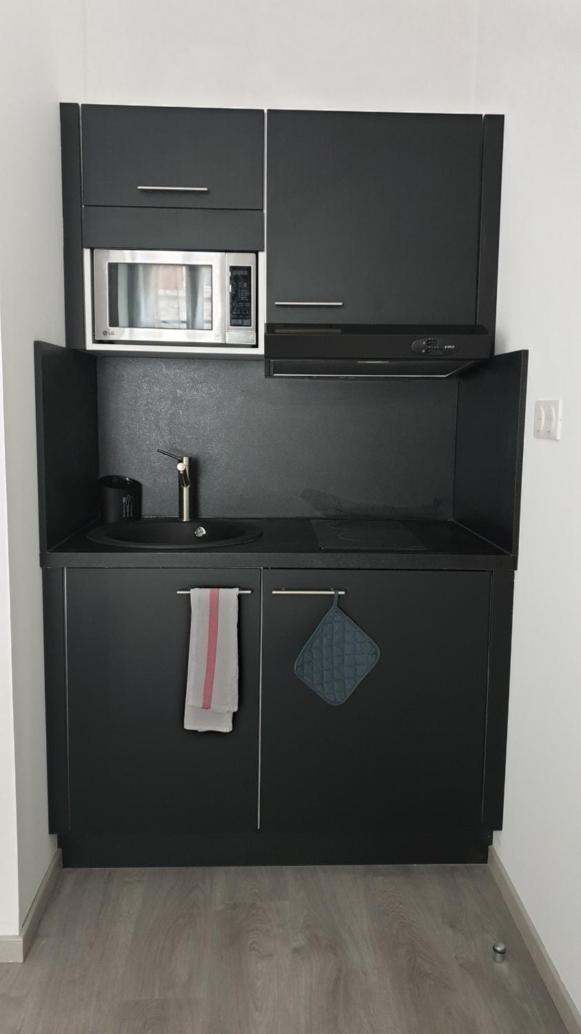 Studio cosy black - Cosy & Cocon Apartment in Mulhouse