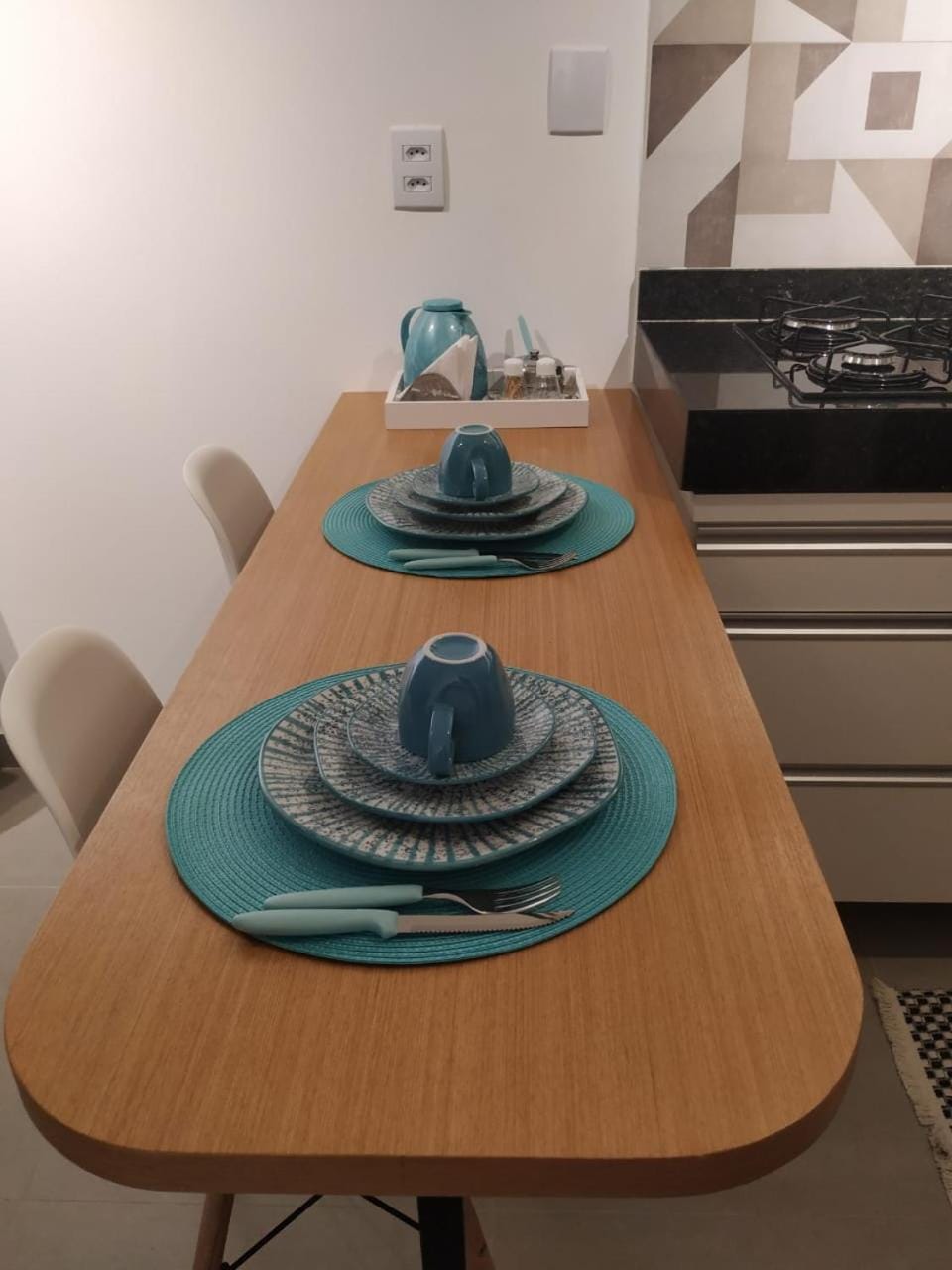 Dining area, Communal kitchen