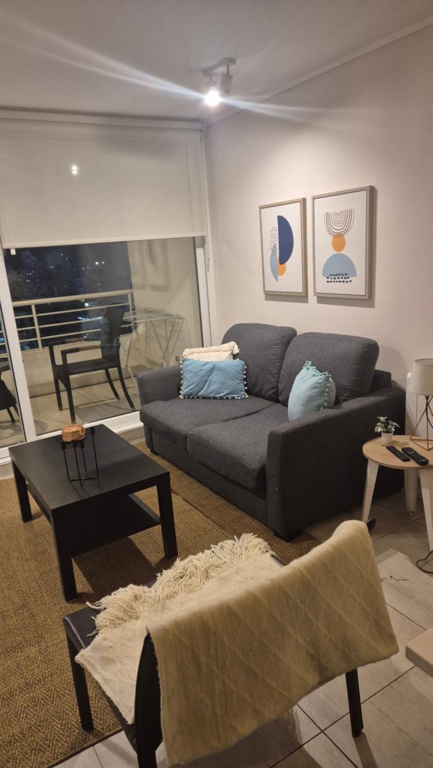 Gran ubicación, cama XL, Viña del Mar Apartment in Vina del Mar