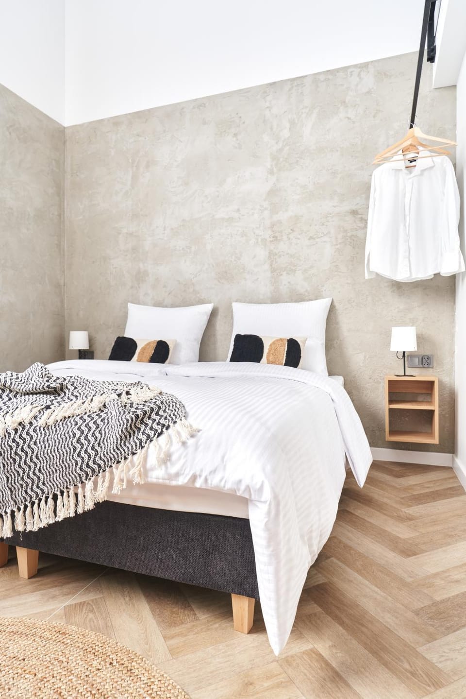 Bed, Bedroom, bunk bed, wardrobe