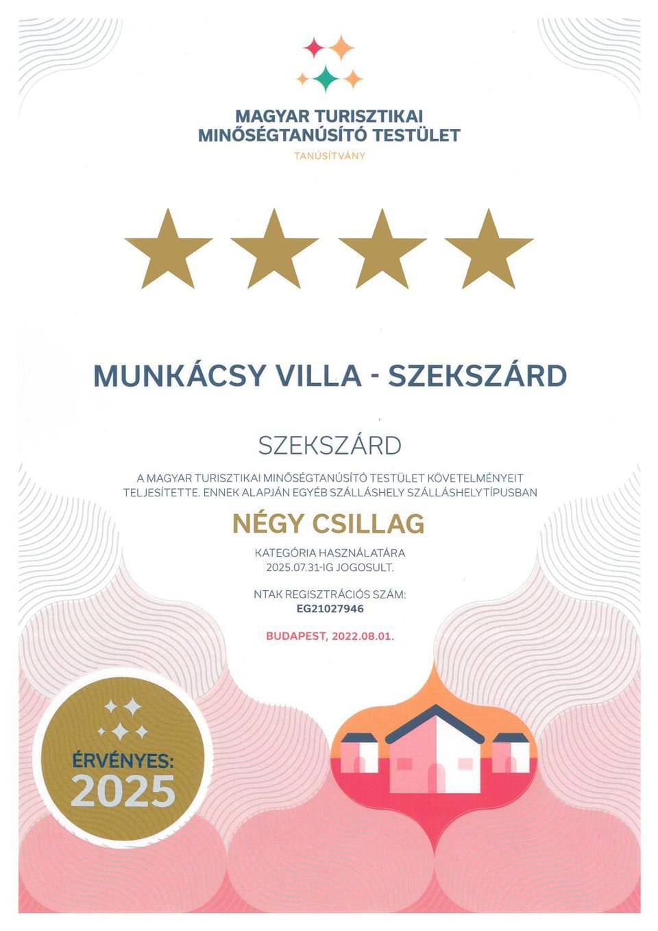Certificate/Award