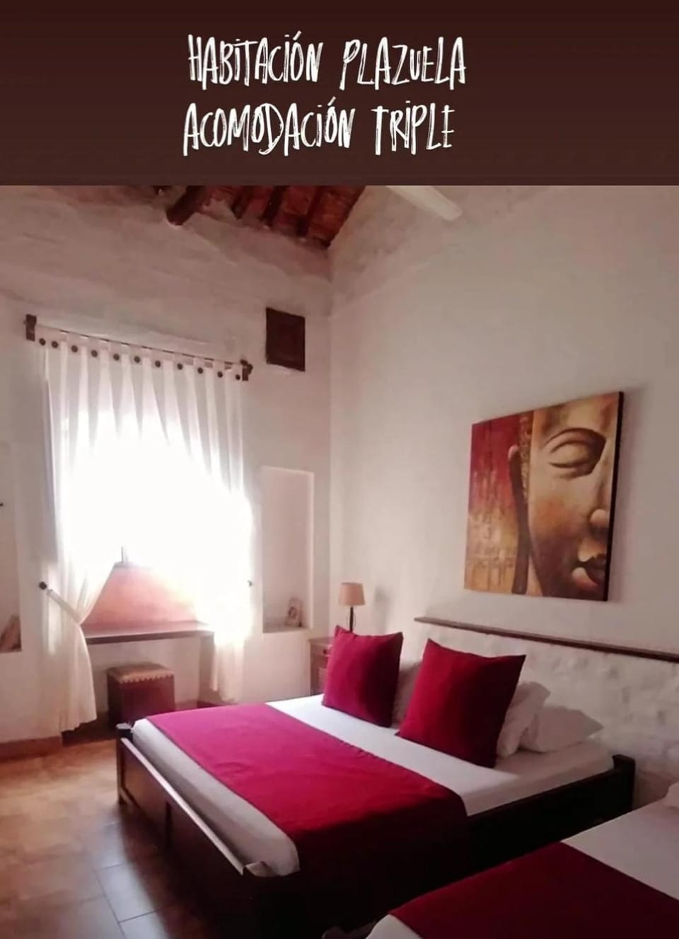 Bed, Photo of the whole room, Bedroom, Text overlay