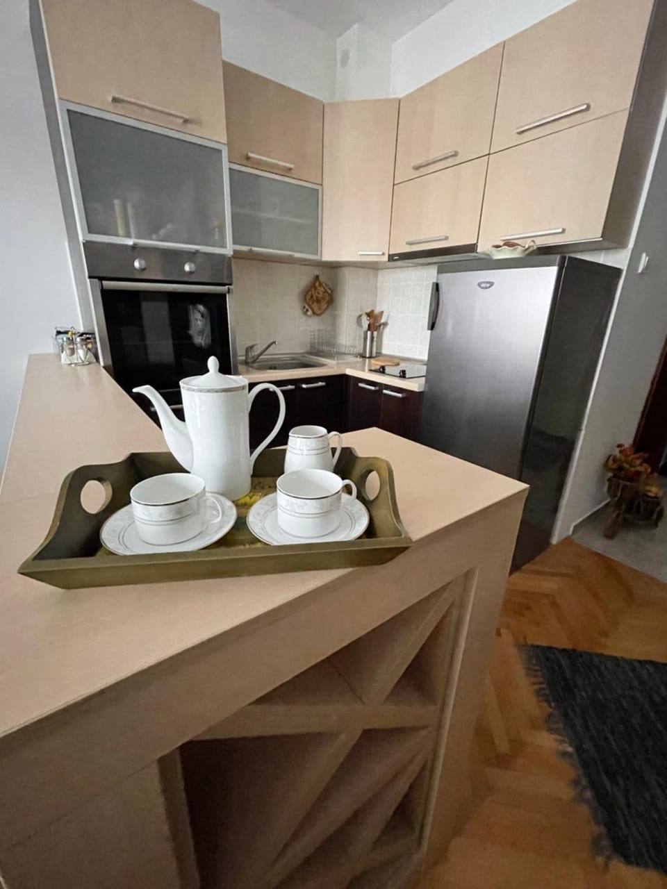 Coffee/tea facilities, Kitchen or kitchenette, Dining area