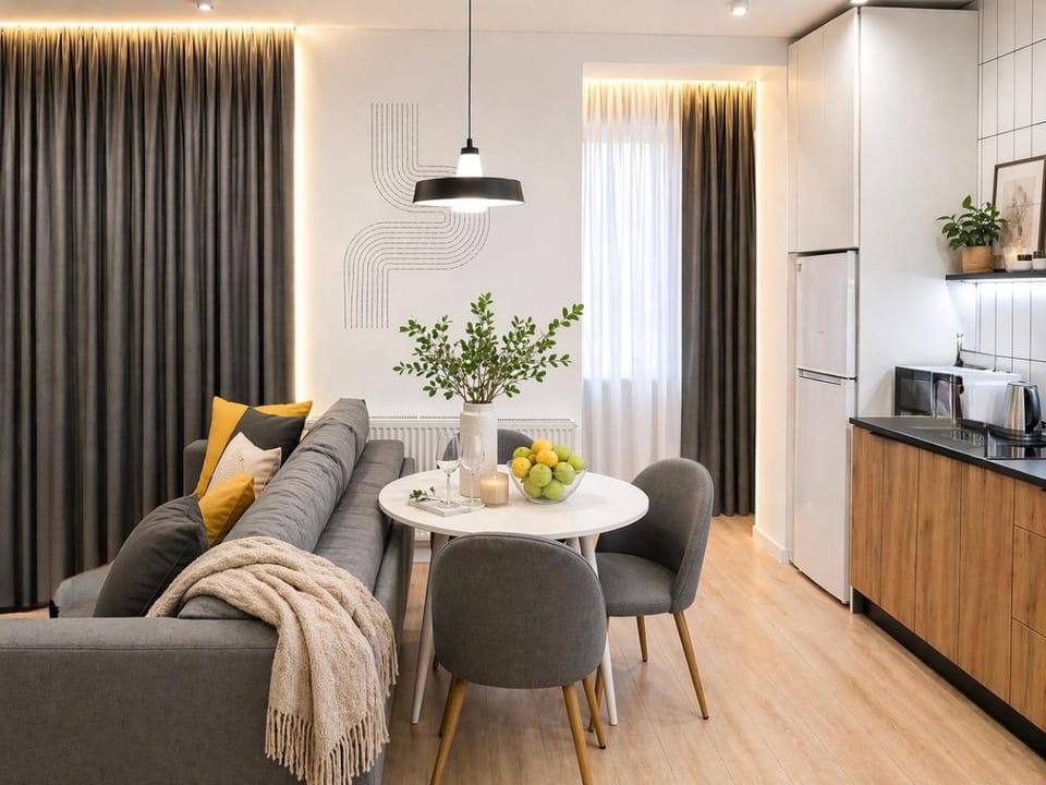 Modern Studio City Center дуже затишно! Netflix Apartment in Ukraine