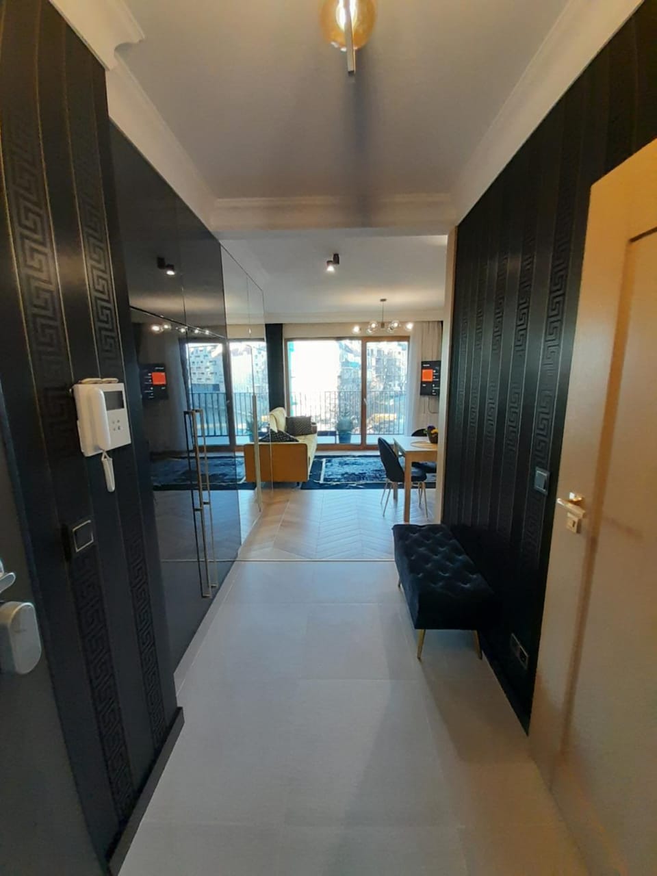 Lobby or reception, wardrobe