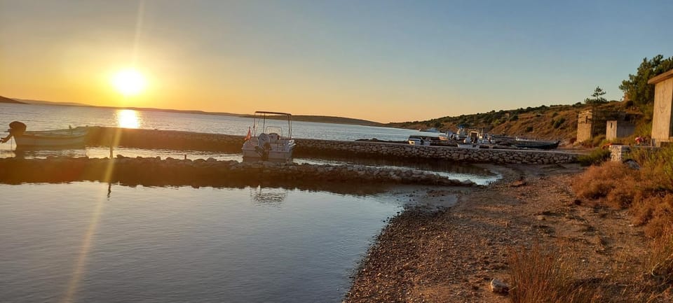 Natural landscape, Sea view, Sunset