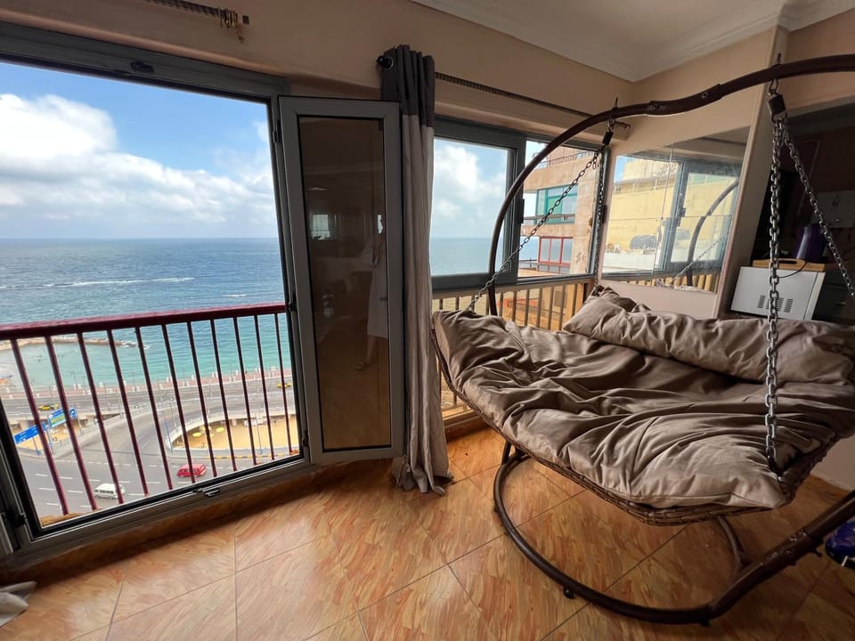 Panoramic Sea View Flat miami FAMILY ONLY شقة بانورما بشاطئ ميامي الاسكندرية عائلات فقط Apartment in Alexandria