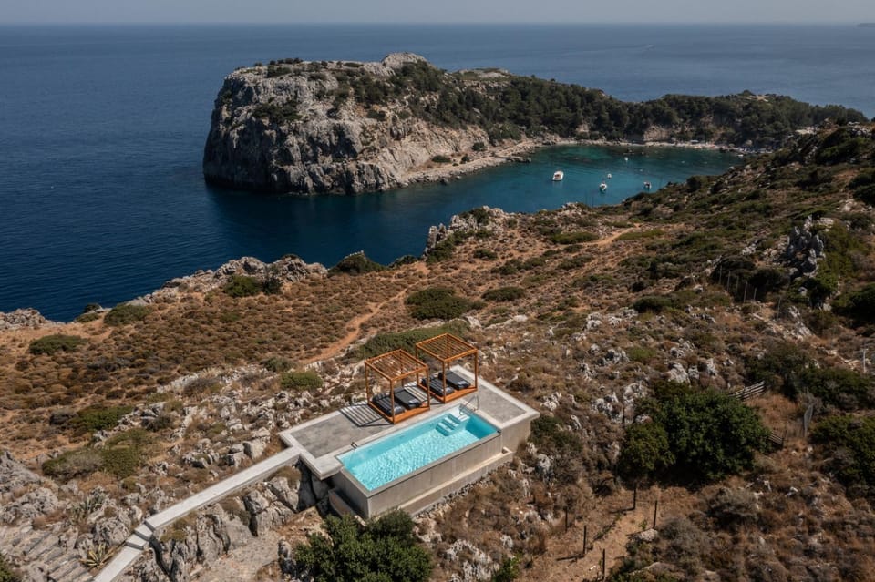 Bird's eye view, Pool view