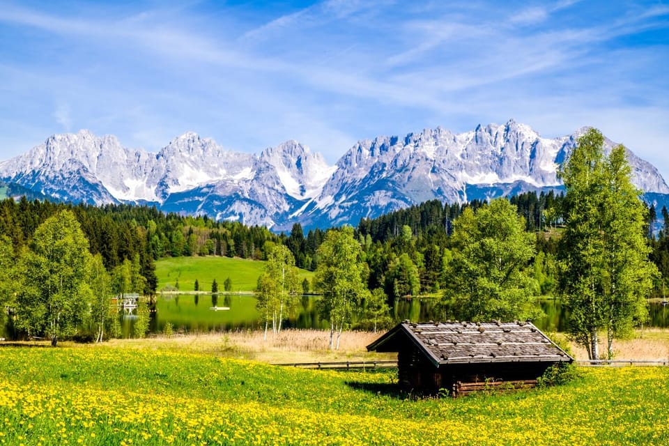 Natural landscape, Mountain view