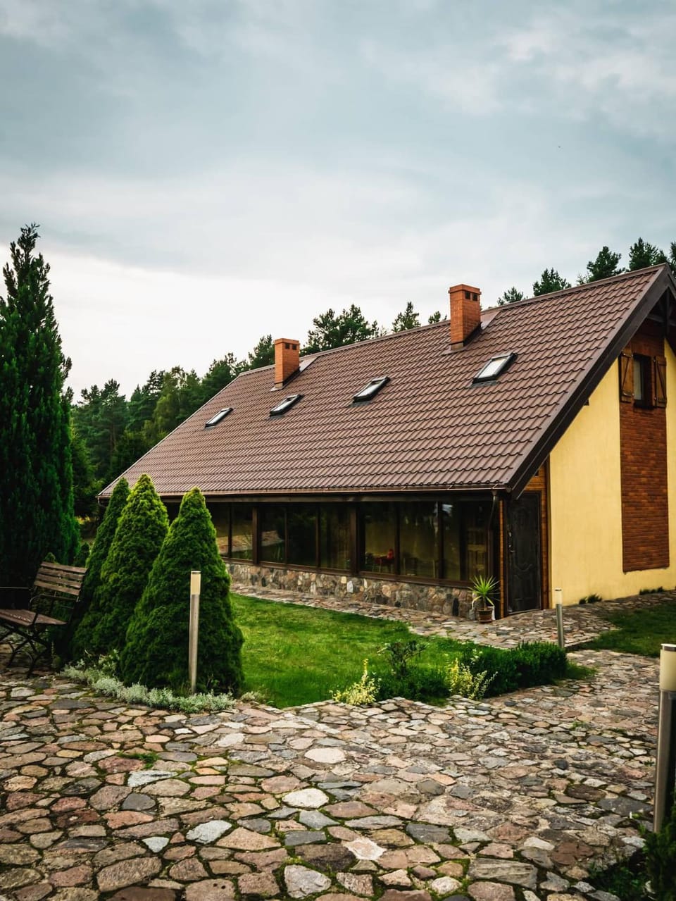 Property building, Garden