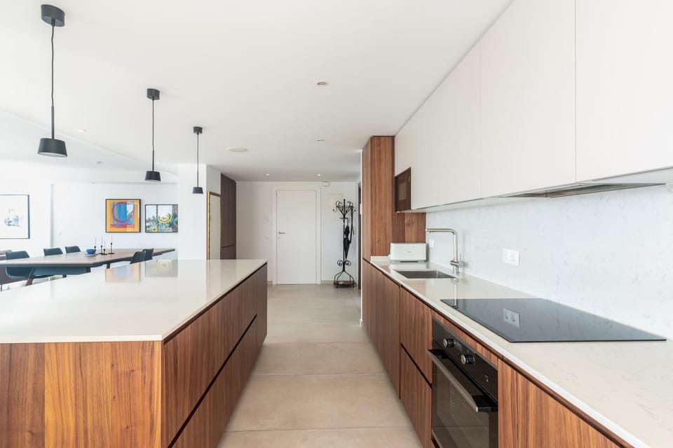 Kitchen or kitchenette, Living room