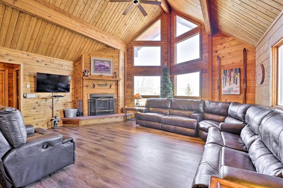 1 Mi to Granby Ranch: Family-Friendly Cabin! Cabin in Granby