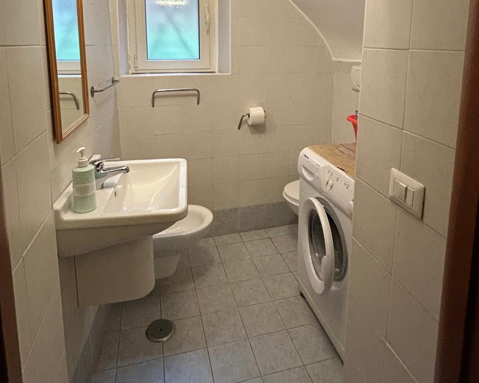 Toilet, Bathroom, washing machine