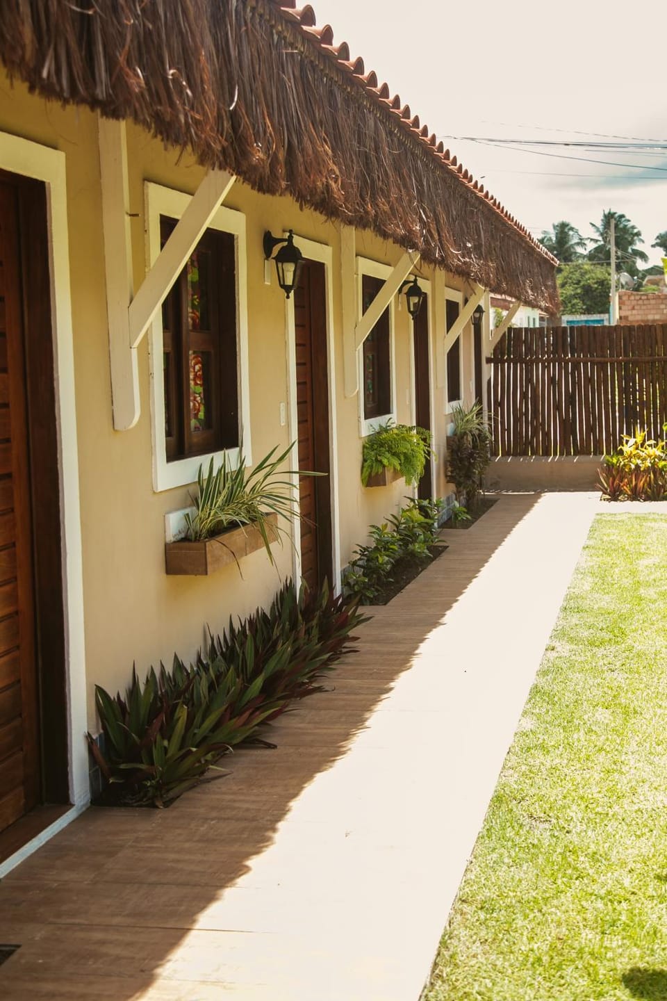 Property building, Garden