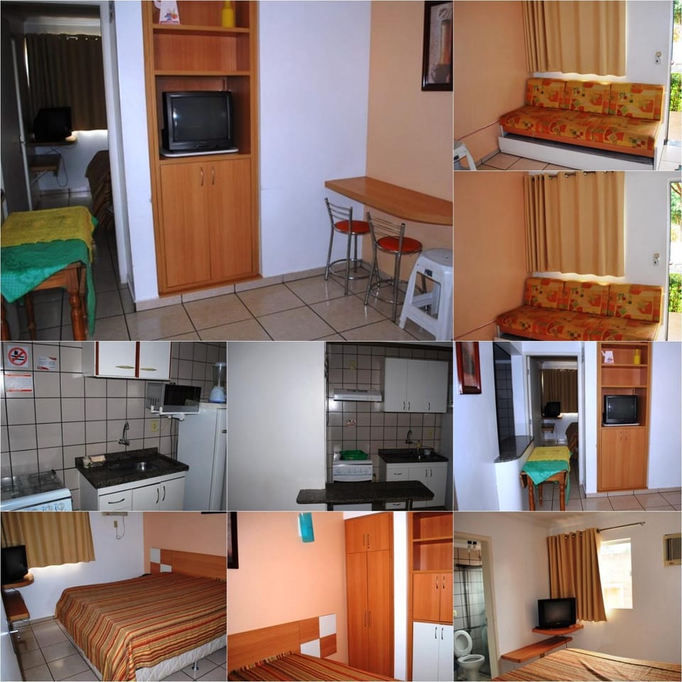 Kitchen or kitchenette, Living room, Seating area