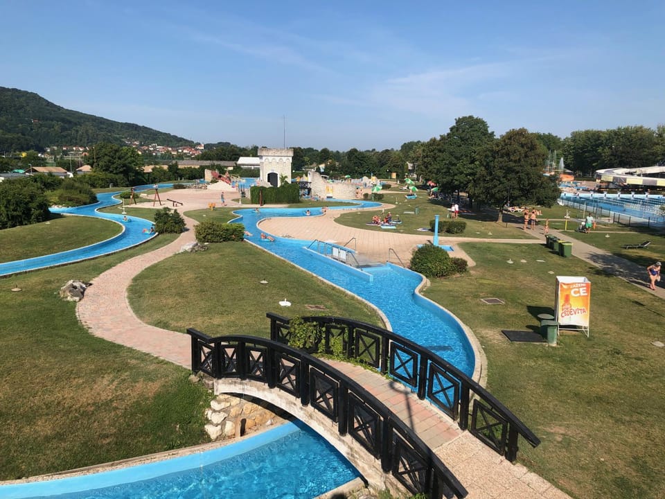 Aqua park, Swimming pool