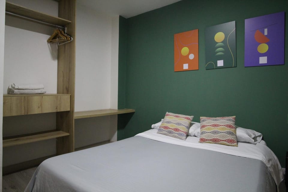 Bed, Bedroom, wardrobe