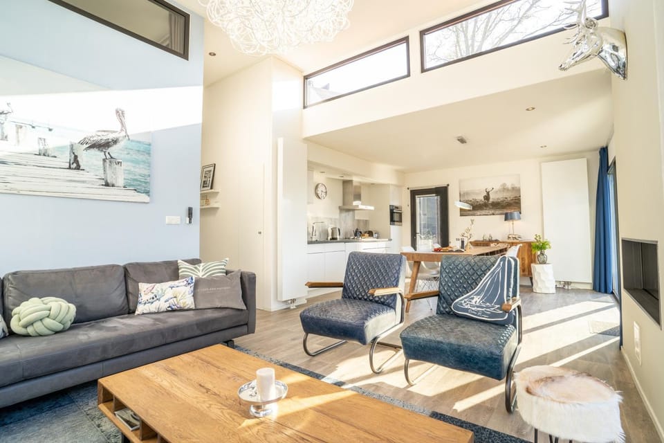 Lifestyle Cube mit Dachterrasse Meerblick und Strand House in Biddinghuizen
