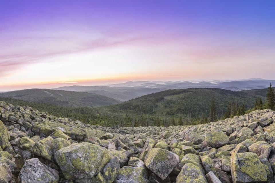 Nearby landmark, Day, Natural landscape, Mountain view, Sunrise, Sunset