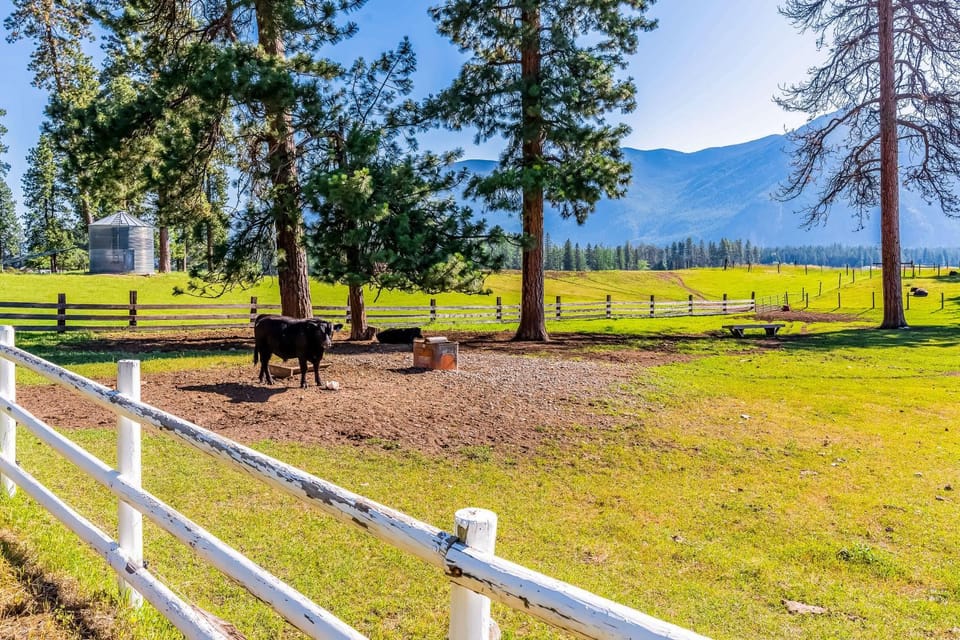 Columbia Falls Ranch Living House in Idaho