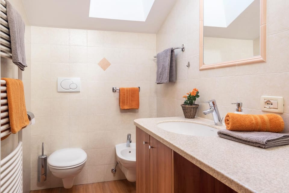 Property building, Bathroom, Living room