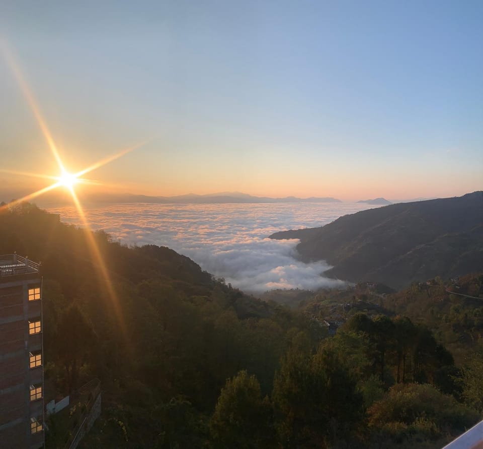 Mountain view, Sunrise