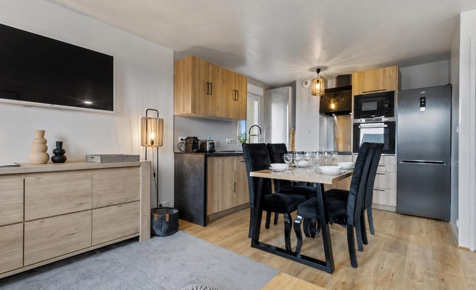 Le TOUQUAIS Appart de standing, Lits king size Apartment in Normandy