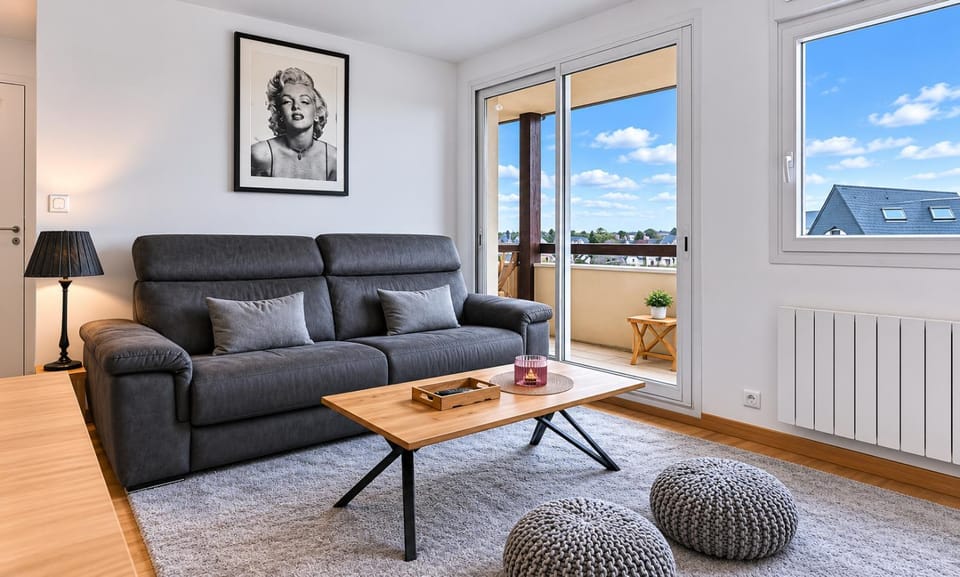 Le TOUQUAIS Appart de standing, Lits king size Apartment in Normandy