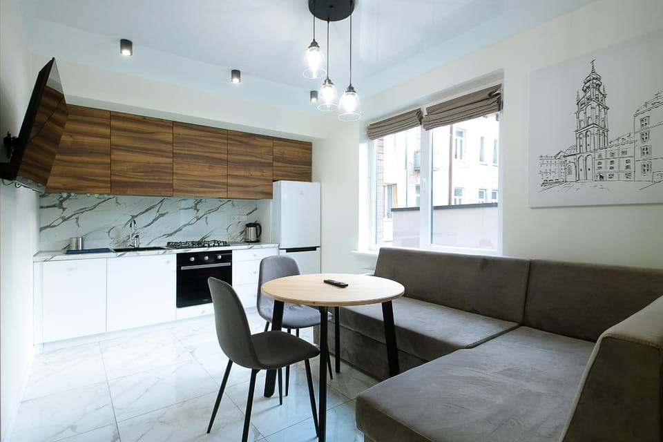 Living room, Seating area, Dining area, Communal kitchen