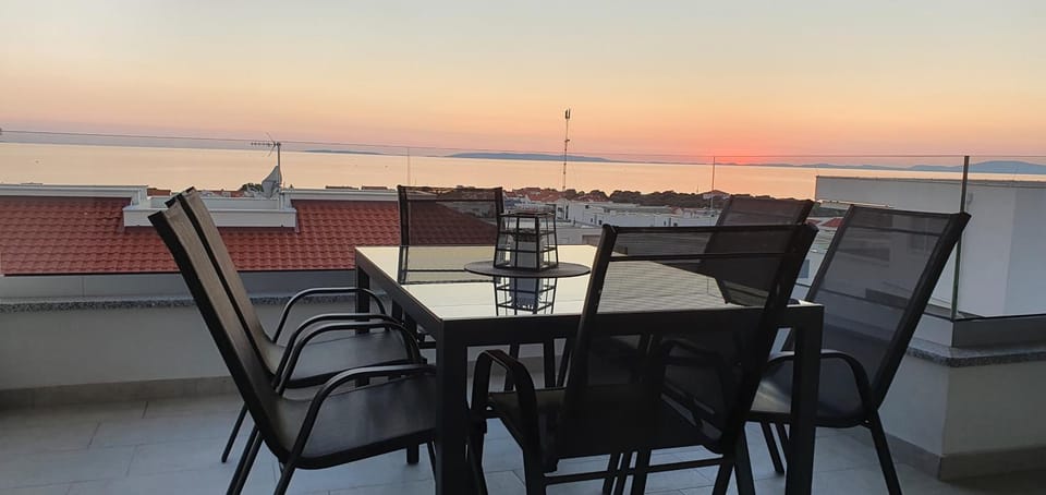 Balcony/Terrace, Sea view, Sunset