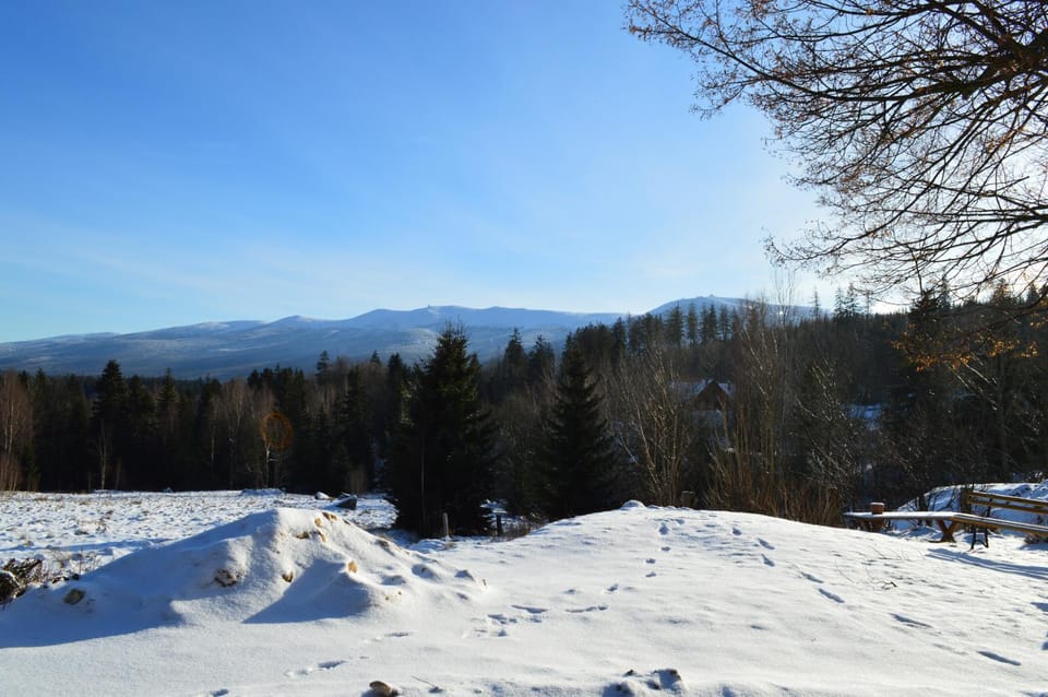 Natural landscape, Winter, Hiking