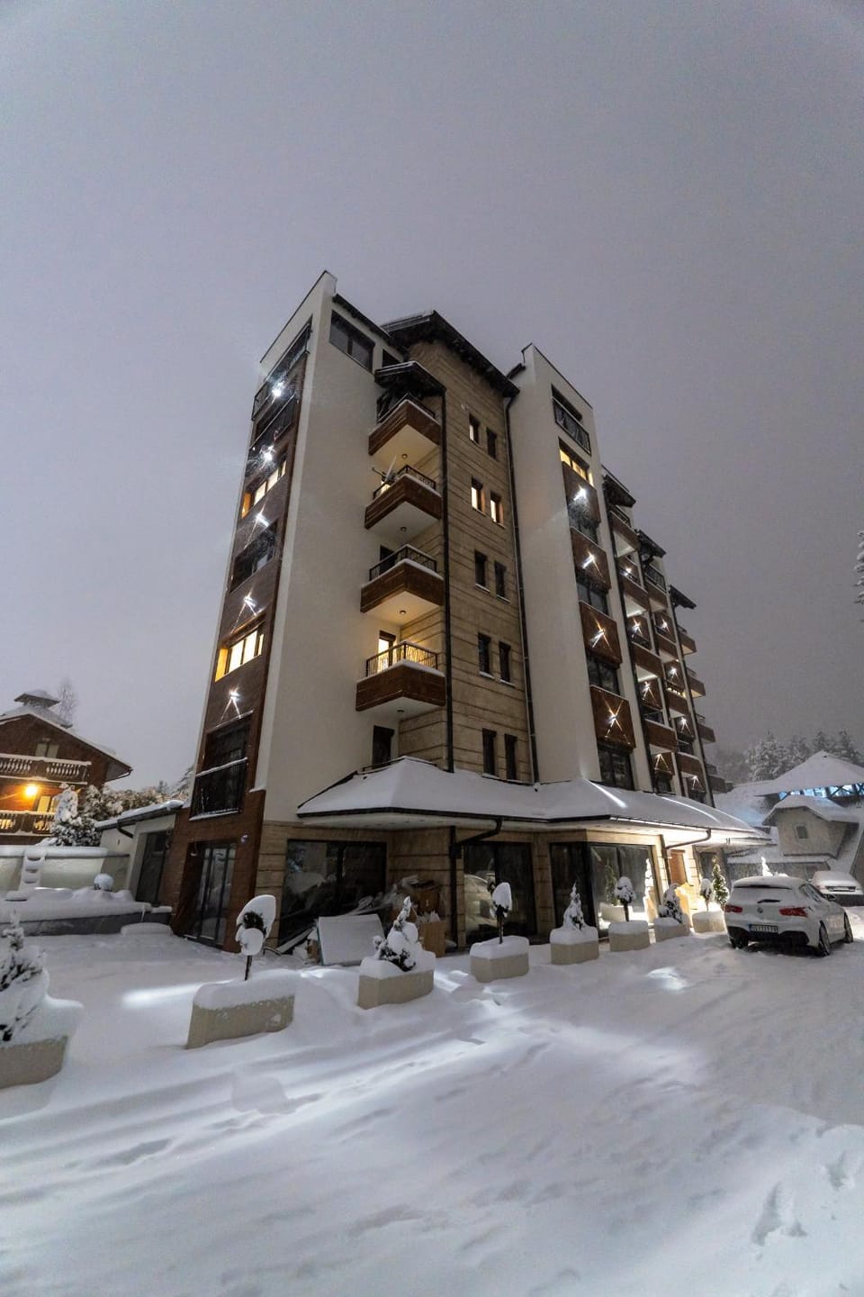 Property building, Winter