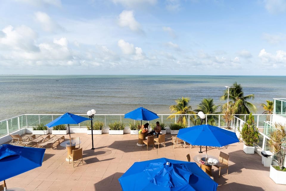 Pool view, Sea view