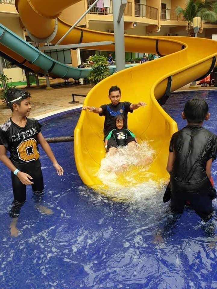 Activities, Aqua park, Family